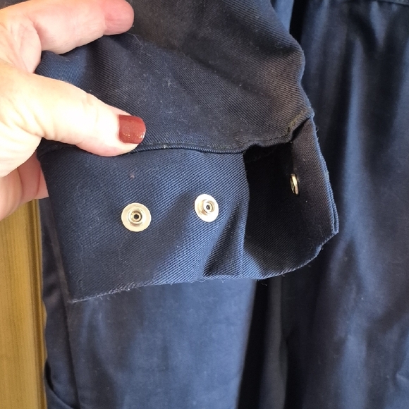 Red Kap Blue Coverall Overalls Jumpsuit Work Gear Size 40- RG Pockets Unisex - Picture 4 of 13